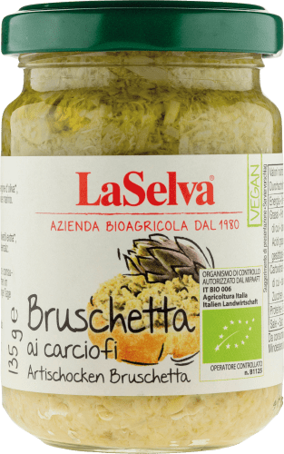 Gemüseaufstrich Artischocken Bruschetta, 135 g