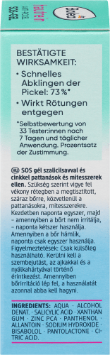 15 Pickel Hautrein, Anti ml SOS-Gel