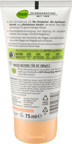 Hand- und 75 Keratin, Nagelbalsam ml Pflanzliches & Bio-Aprikosenkernöl