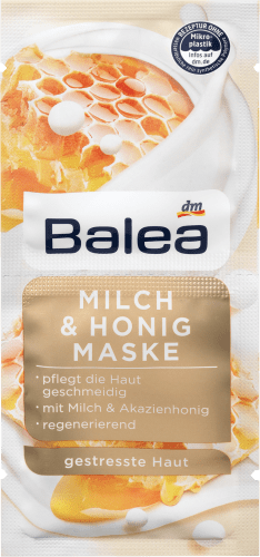 Gesichtsmaske Milch & Honig (2x 8 ml), 16 ml
