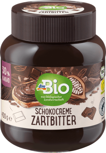 Schokoaufstrich, Zartbitter, 400 g | Nuss- & Schokocreme