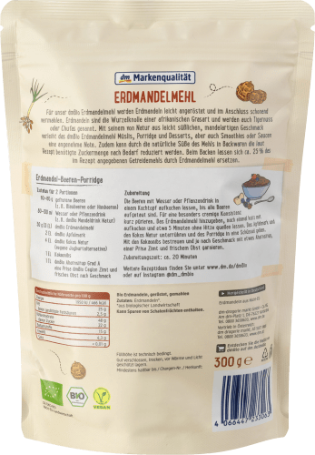 glutenfrei, 300 g Erdmandelmehl,