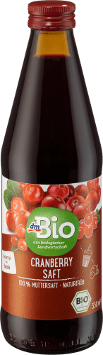 Muttersaft, Cranberry naturtrüb, 330 ml