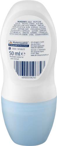50 On Deodorant Roll Deo Sensitive, ml