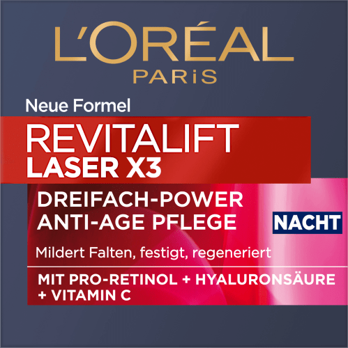 Anti Age Nachtcreme Revitalift ml Laser X3, 50