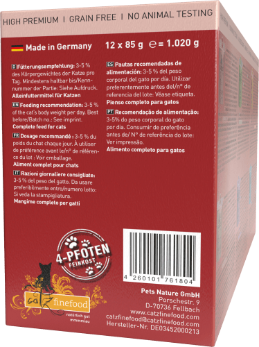 Nassfutter Katze Classic Collection (12 I, 1,02 Multipack x kg 85g)