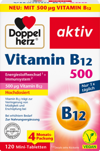 Vitamin B12 500 Tabletten 120 St, 48,2 g