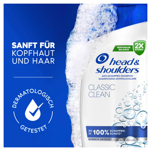 Classic Shampoo 300 ml Clean, Anti-Schuppen
