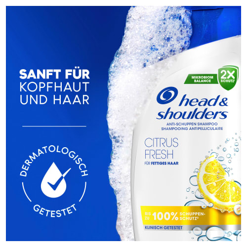 Shampoo Anti-Schuppen Citrus Fresh, ml 500