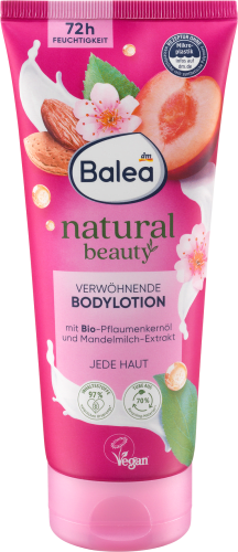 Natural Beauty Bodylotion Pflaume Mandelmilch, 200 ml | Bodylotion & Hautcreme
