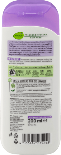 Anti Bio-Zitronenmelisse, Fett Bio-Brennnessel, 200 Shampoo ml