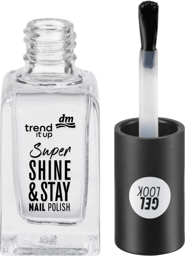 700 Super Stay & Nagellack Transparent, 8 ml Shine