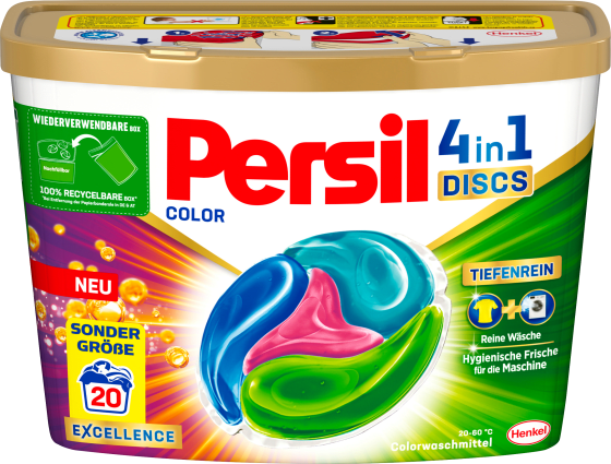 Colorwaschmittel Discs Color, 20 Wl