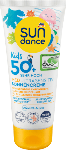 Sonnencreme Kids, ultra 50+, sensitiv, 100 MED LSF ml