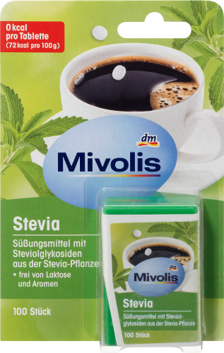 Stevia, Tabletten (100 6 St), g