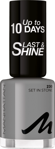 Nagellack Last & Shine 230 Set ml 8 Stone, In