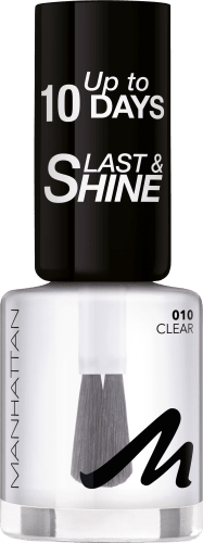 Nagellack Last & Shine 010 Clear, 8 ml