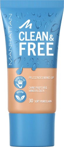 Foundation Clean & Free Skin Ivory ml Tint 30 32, Classic