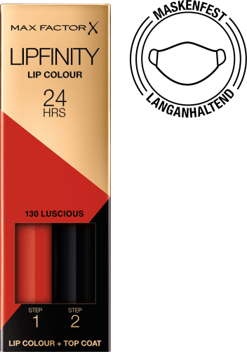 Lippenstift Luscious, Lipfinity St 130 2