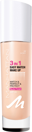 028, 30 Foundation ml 3in1 LSF Match Ivory 20, Easy