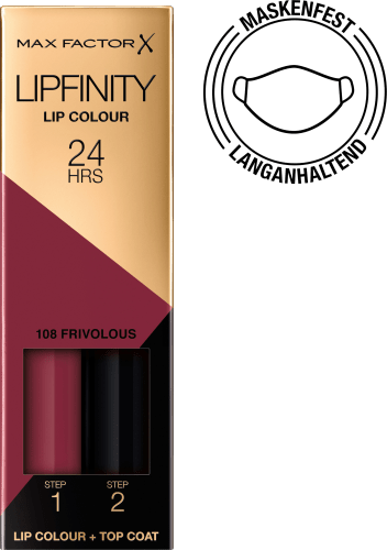 2 St 108 Frivolous, Lippenstift Lipfinity