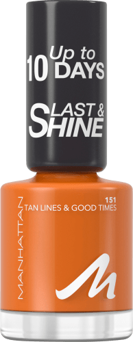 Nagellack Last & Shine 151 8 Lines ml & Times, Good Tan