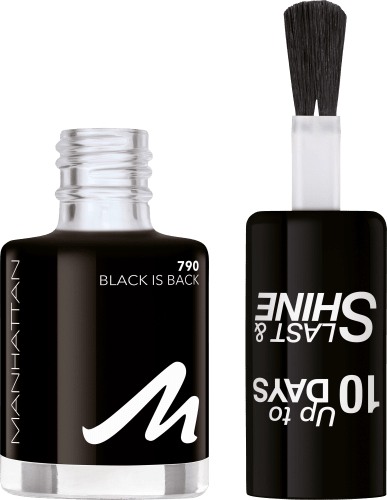 Nagellack Last & Shine 790 Black Is Back, 8 ml