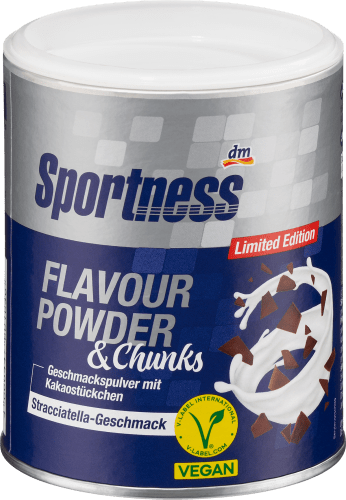 Flavour Powder & Chunks, Stracciatella Geschmack, 170 g