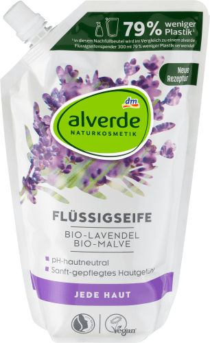 500 Flüssigseife Bio-Lavendel, NF, Bio-Malve ml