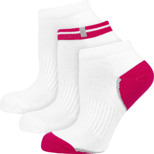 pink Sport & Sneaker Gr. St 35-38, weiß 3