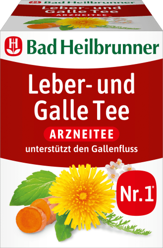 Arzneitee, Leber- & Galle Tee (8 Beutel), 14 g