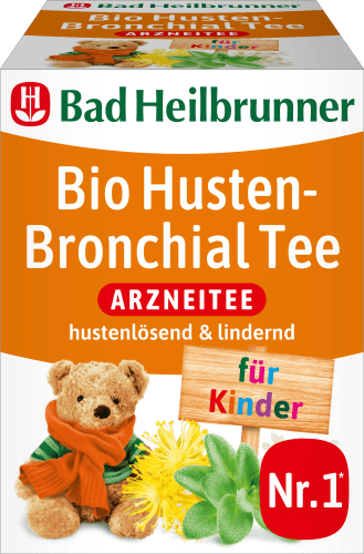 Husten-Bronchial Tee (8 Kindertee, 12 g Beutel),