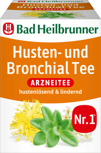 Arzneitee, Husten- & Bronchial Tee (8 Beutel), g 16