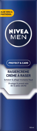 Rasiercreme Protect & Care, 100 ml