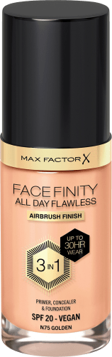 Foundation Facefinity All Day Flawless LSF 20, 75 Golden, 30 ml