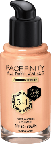 Foundation Facefinity All Golden, LSF 20, 30 ml Flawless Day 75