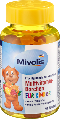 für St, 60 St Kinder Fruchtgummis, 60 Multivitamin-Bärchen