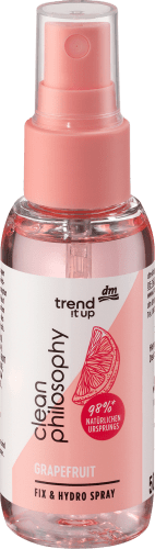 Fixierspray Clean Philosophy Grapefruit, 50 ml | Teint Primer & Fixing