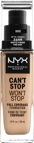 Foundation Can\'t Stop Nude 30 Stop 6.5, Won\'t ml 24-Hour