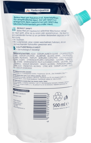 Hautneutral Waschlotion 500 ml ph Nachfüllbeutel, 5,5 seifenfrei
