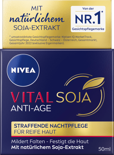 Anti Age Nachtcreme Vital Soja, 50 ml