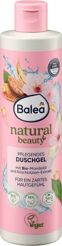 Natural Beauty ml 250 & Bio-Mandelöl, Kirschblüten-Extrakt Dusche