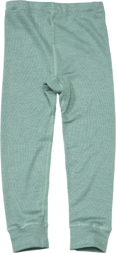 Unterhose lang, Gr. Bio-Wolle 104, Seide, 1 und St aus grün
