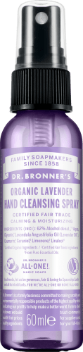 Dr.Bronner\'s Handdesinfektionsspray all-one ml Reisegröße, Bio-Lavendel, 60