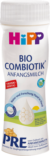 Anfangsmilch Pre Bio Combiotik trinkfertig von Geburt an, 200 ml