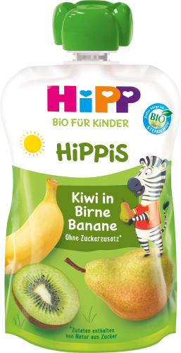 Jahr, ab Birne-Banane 1 Kiwi 100 g in Hippis Quetschie