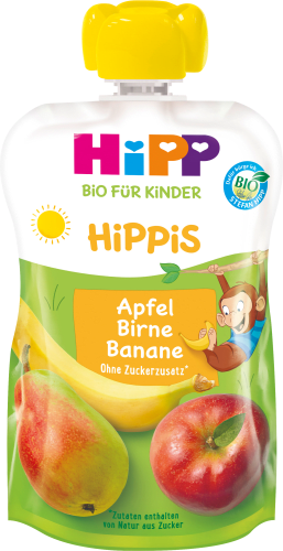 ab Hippis 100 Apfel-Birne-Banane 1 Quetschie g Jahr,