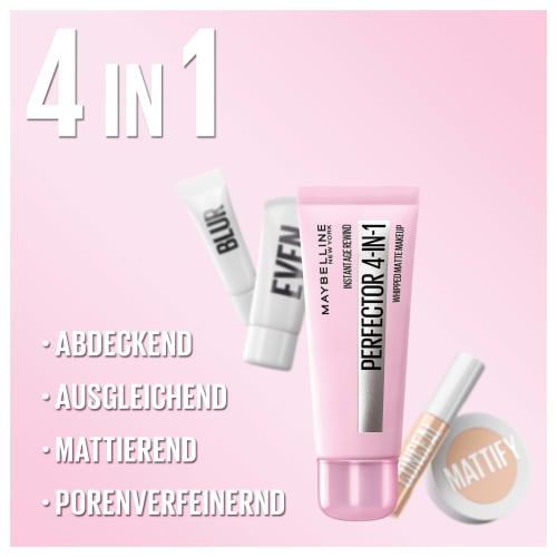 Foundation 01 18 Instant Light, g Matte Perfector 4in1