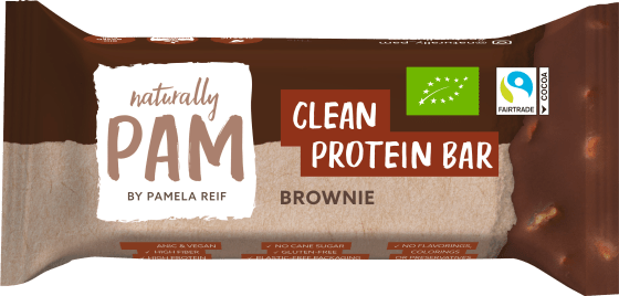 Proteinriegel Clean, Brownie, 42 g
