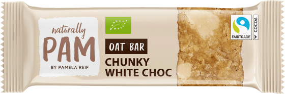 Haferriegel, Oat Bar Choc, 40 White Chunky g